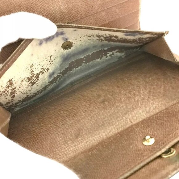 567147AY (L1) Louis Vuitton Wallet Long Brown Monogram - Picture 7 of 10